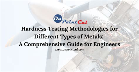 hardness test metals pdf|list of hardness tester.